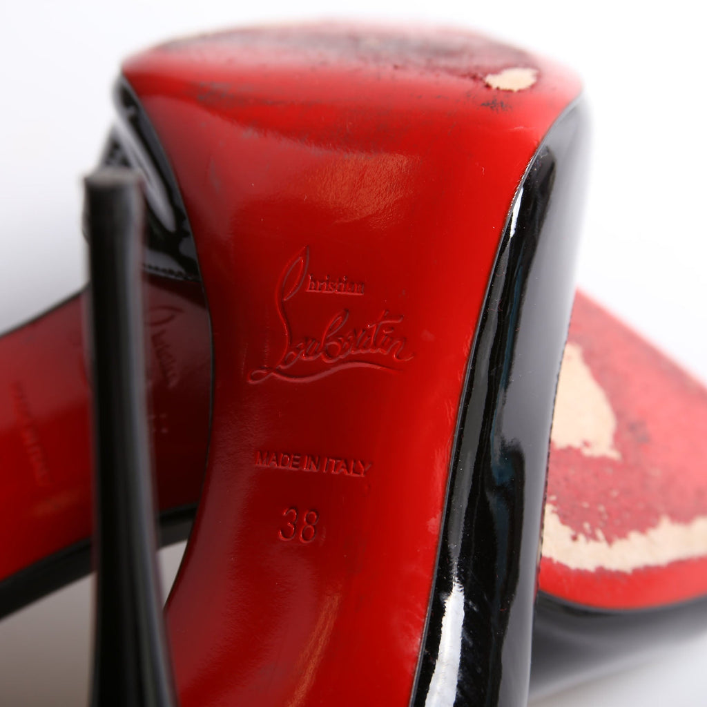 Iriza 100MM Patent Size 38 Black