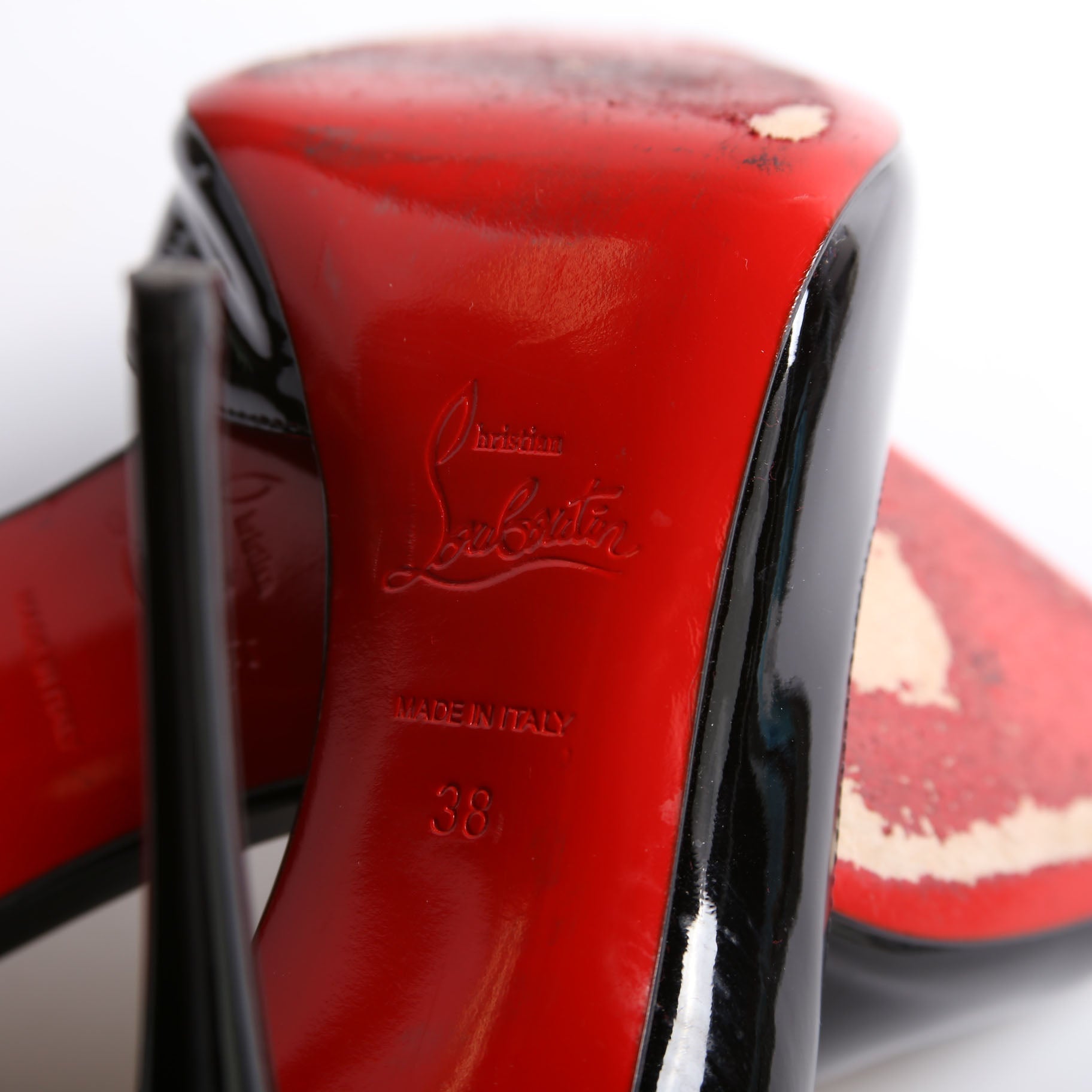 Iriza 100MM Patent Size 38 Black