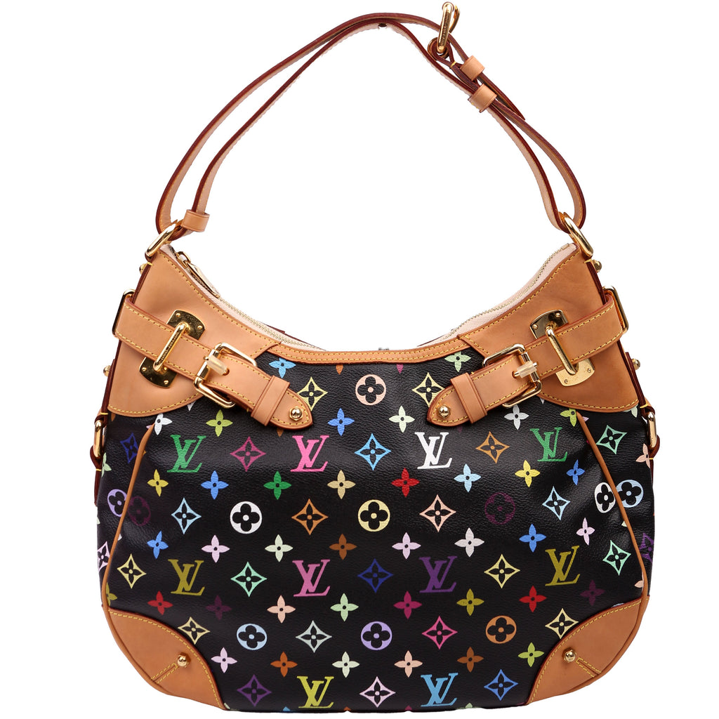 Greta Multicolor Monogram Black