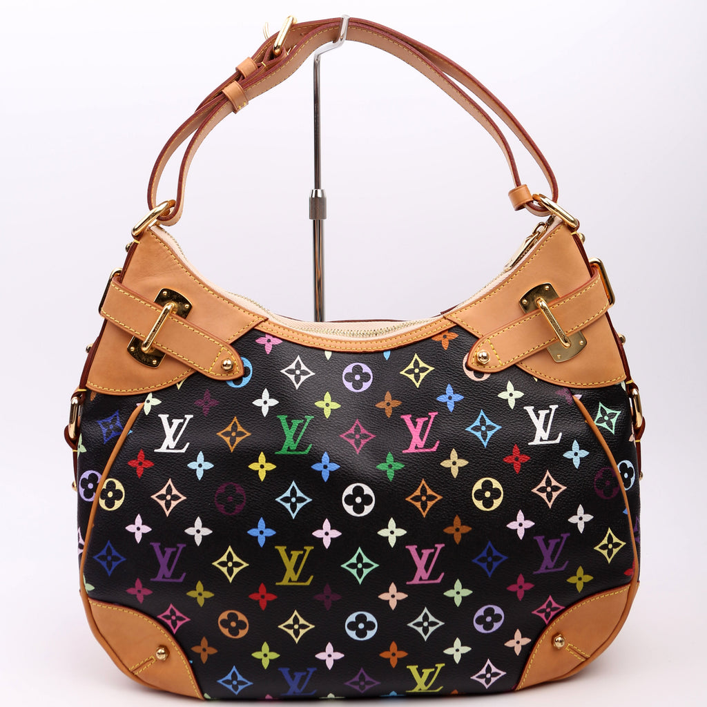 Greta Multicolor Monogram Black