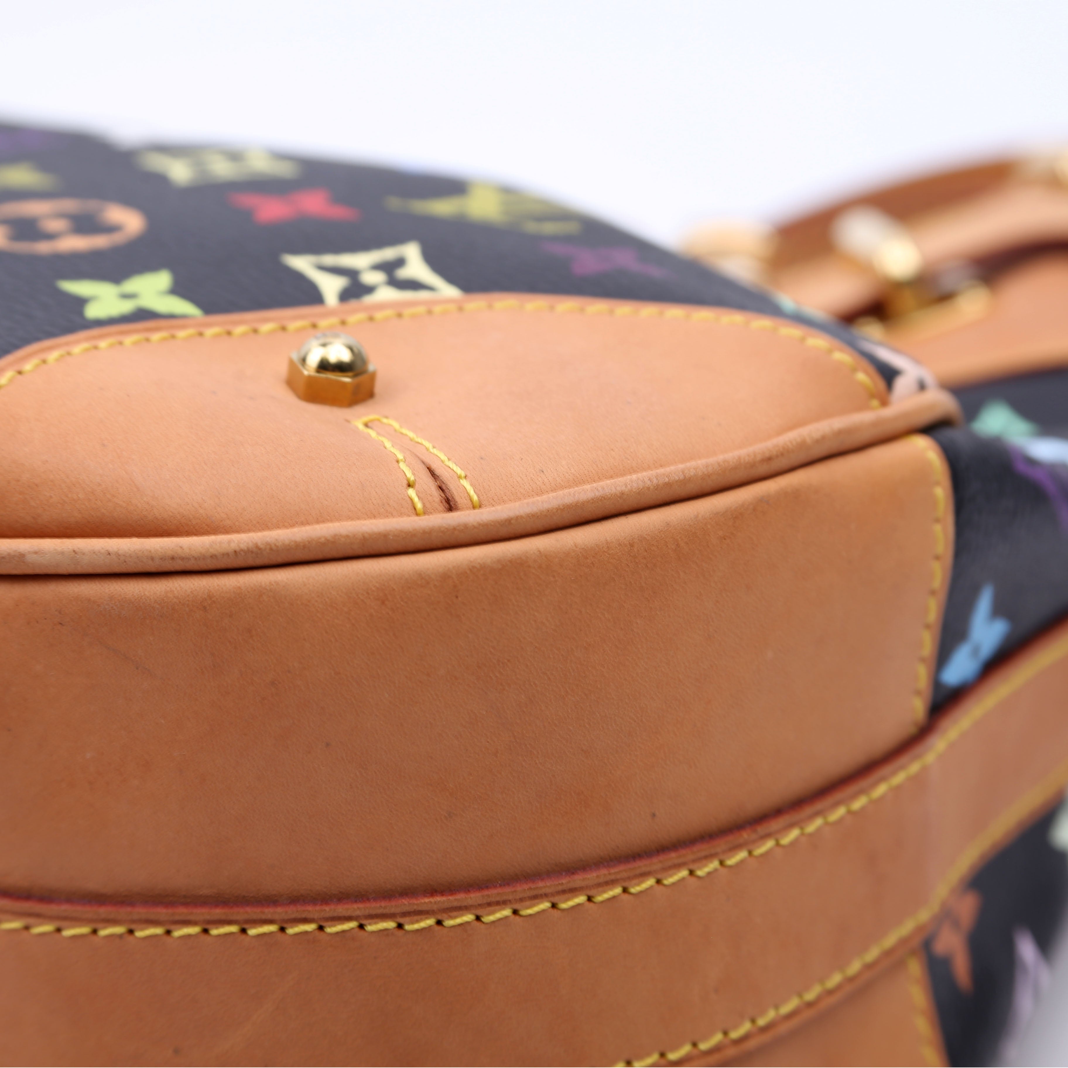 Greta Multicolor Monogram Black