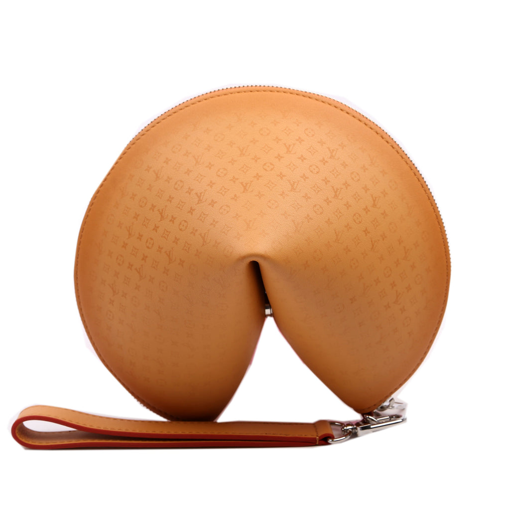 Fortune Cookie Zip Pouch Monogram Calfskin