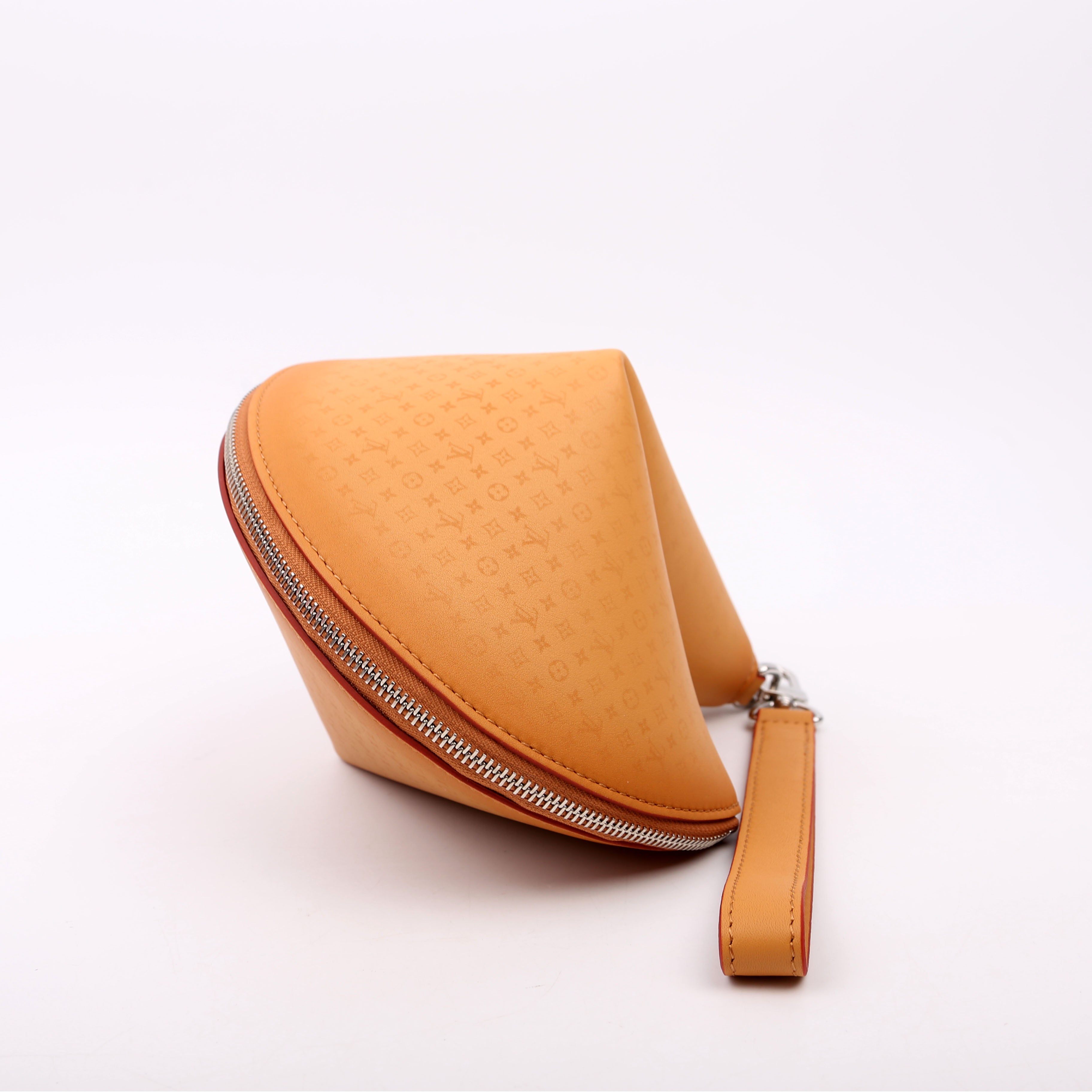 Fortune Cookie Zip Pouch Monogram Calfskin