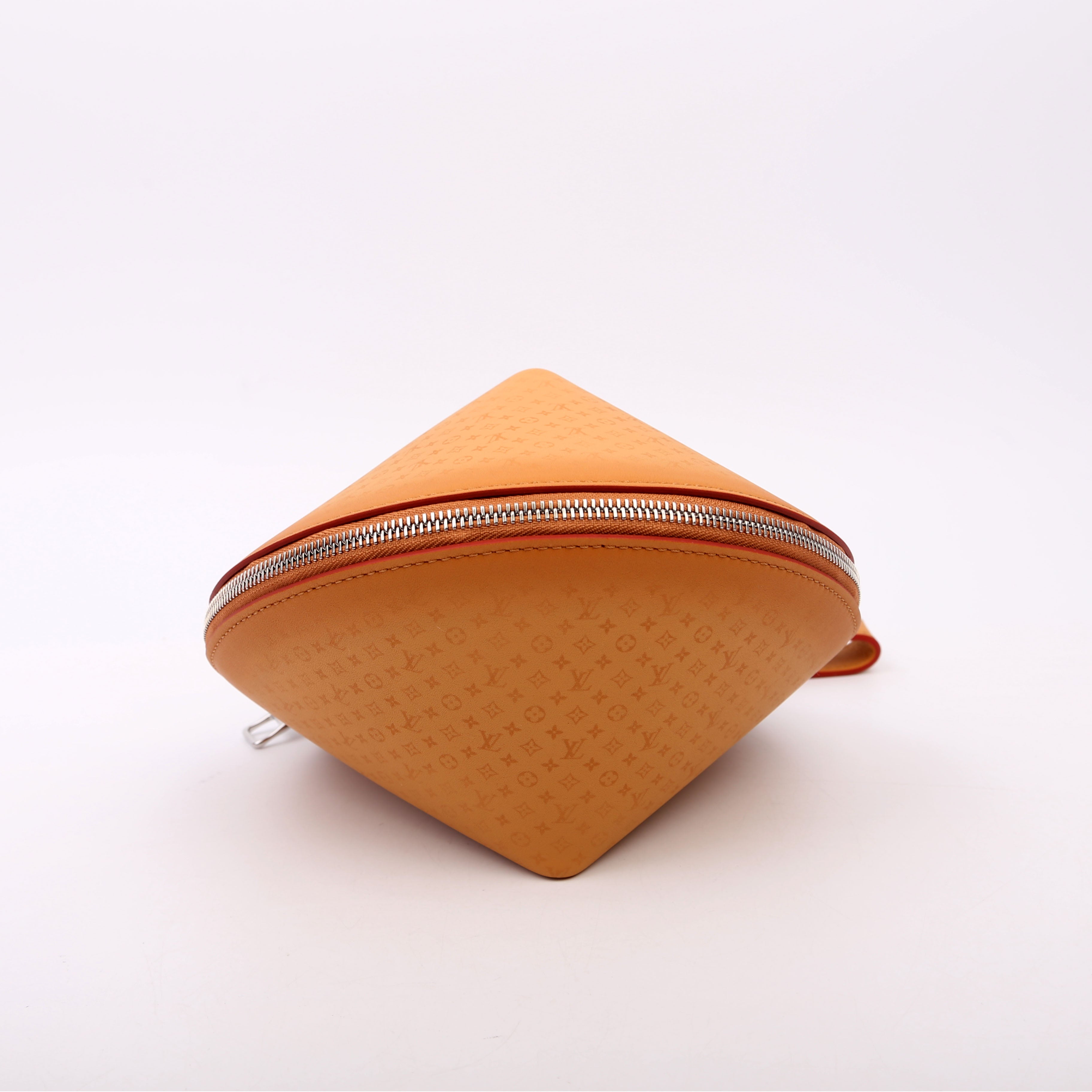 Fortune Cookie Zip Pouch Monogram Calfskin