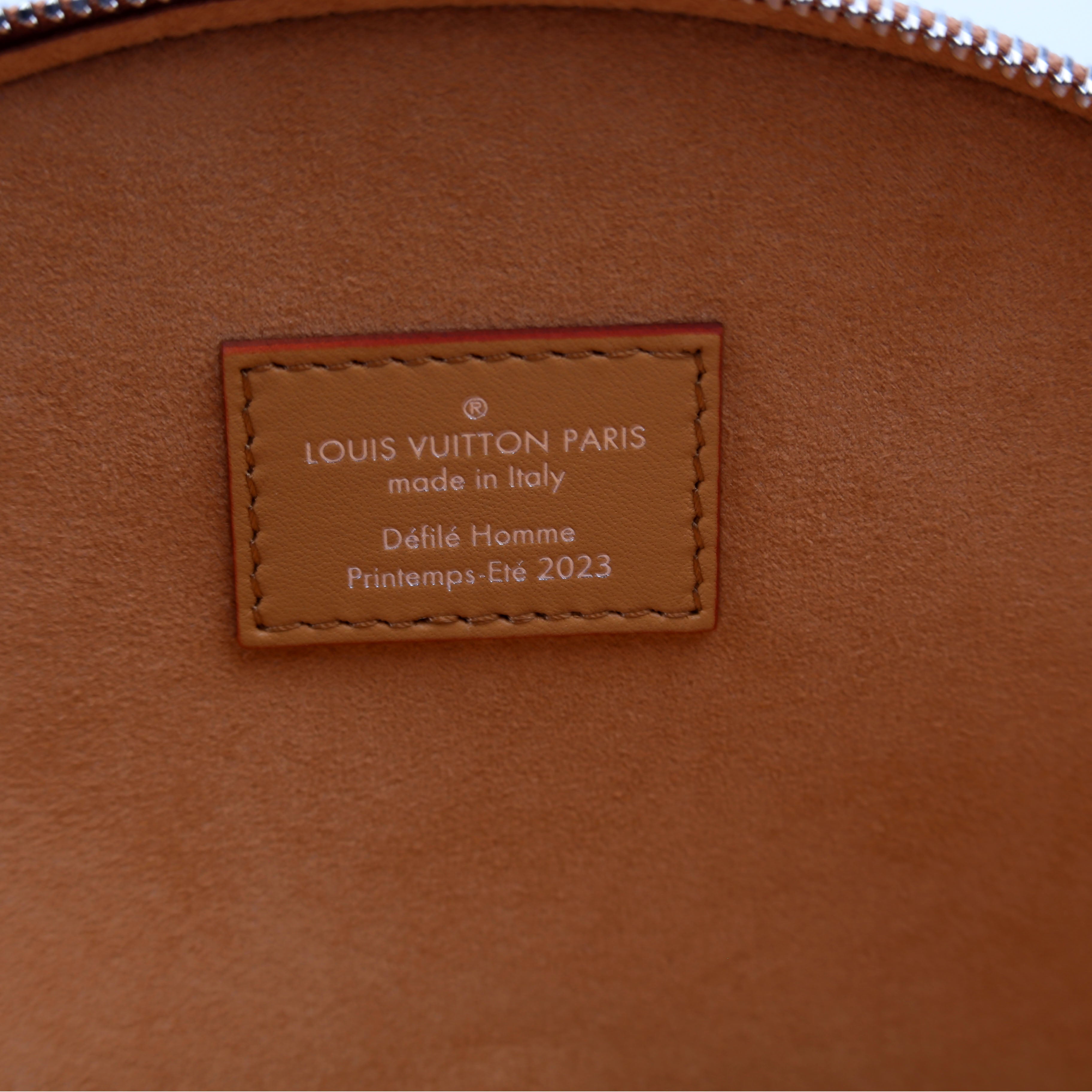 Fortune Cookie Zip Pouch Monogram Calfskin