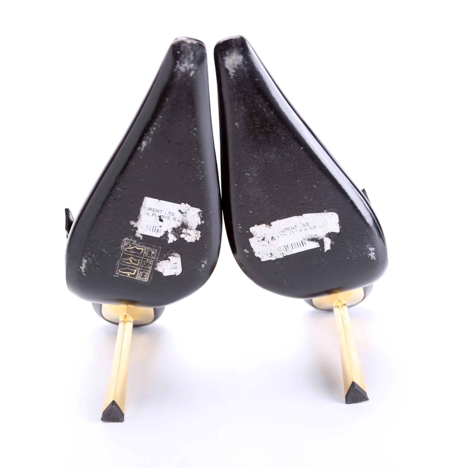 Lee Slingback Pumps Size 40 Black/Gold