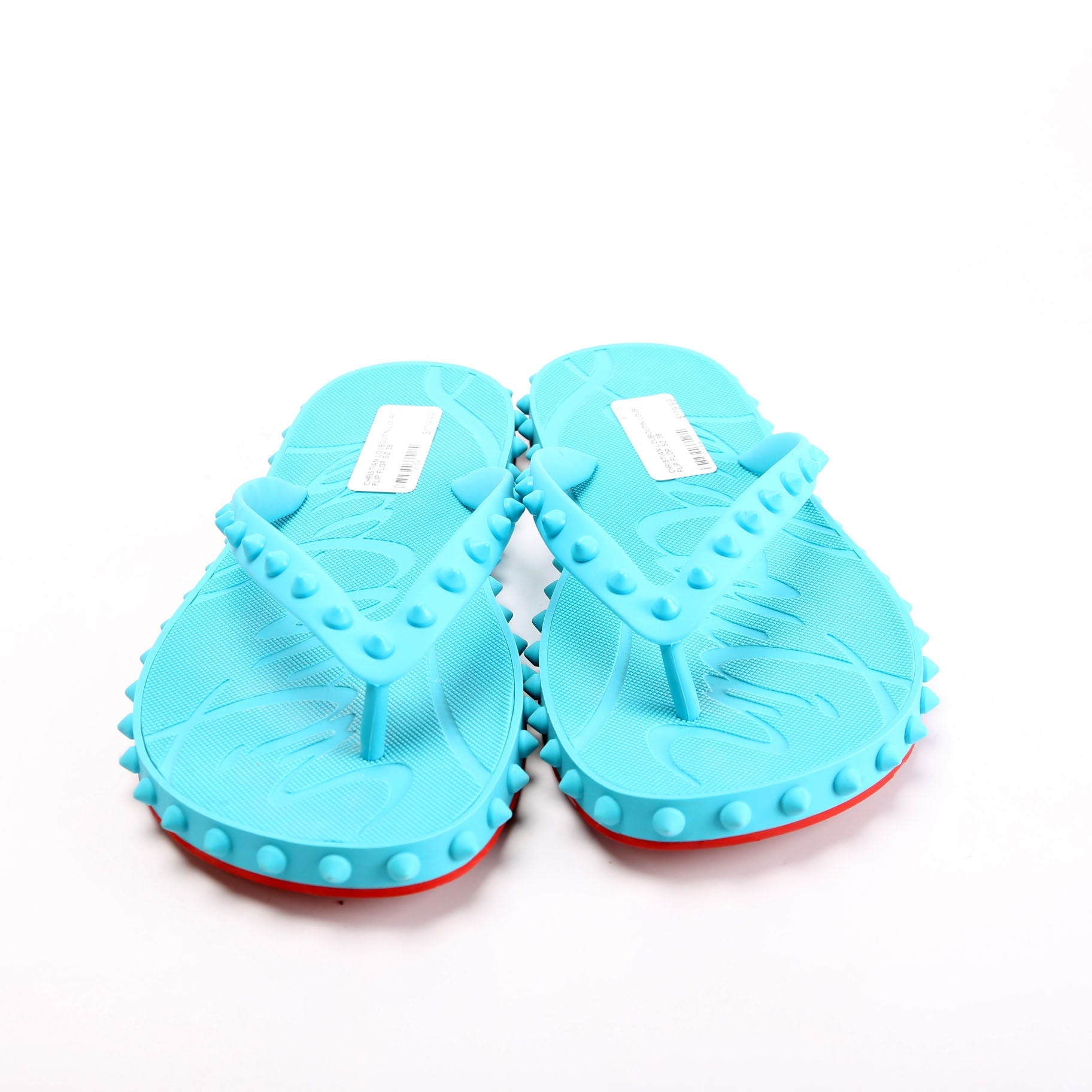 Loubi Flip Flop Size 38 Teal
