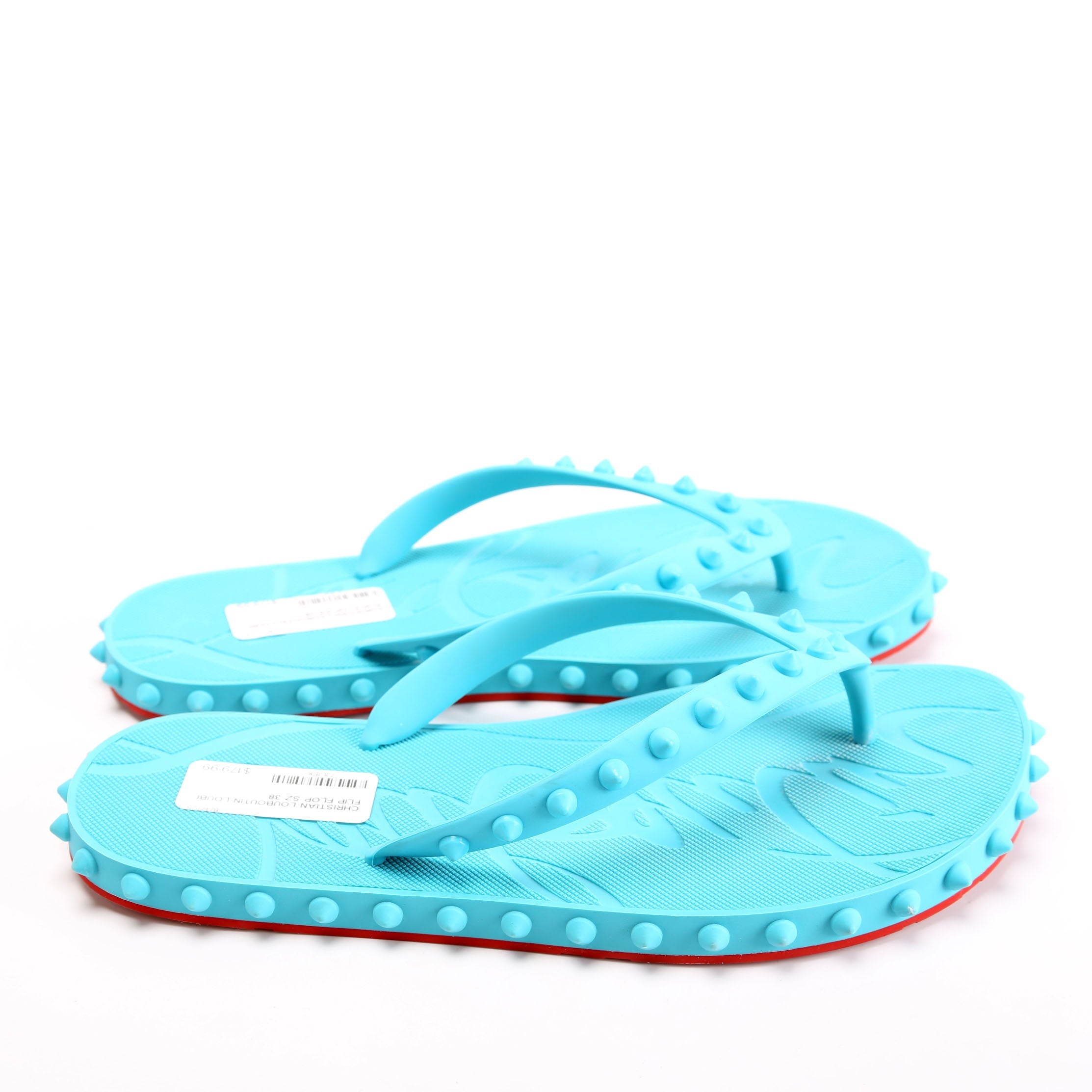 Loubi Flip Flop Size 38 Teal
