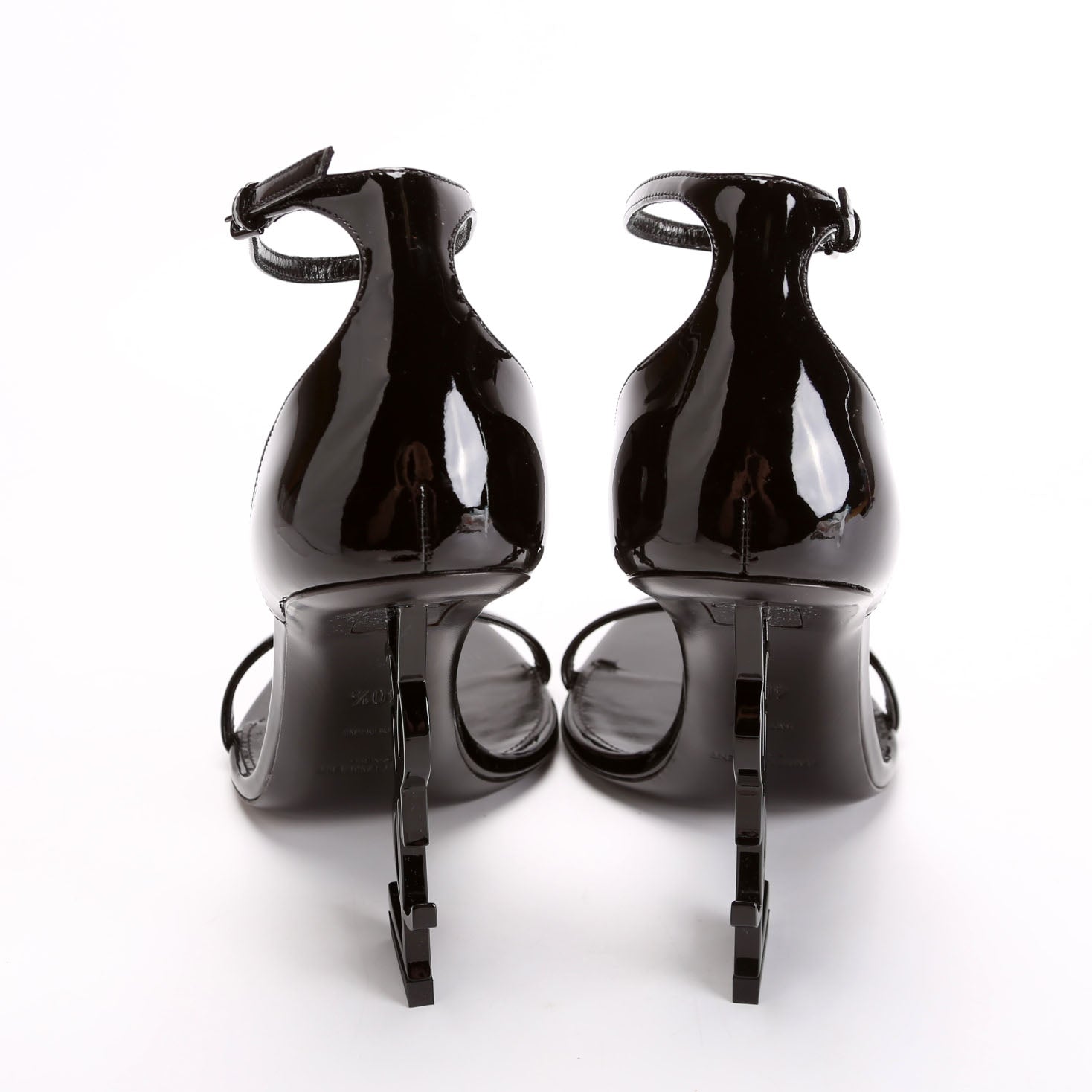Opyum Sandal Heels Size 40.5 Black