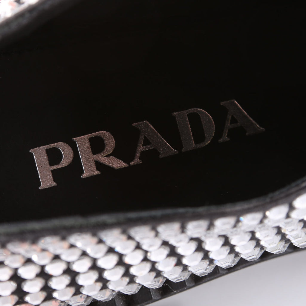 Crystal Logo Loafers Size 37.5