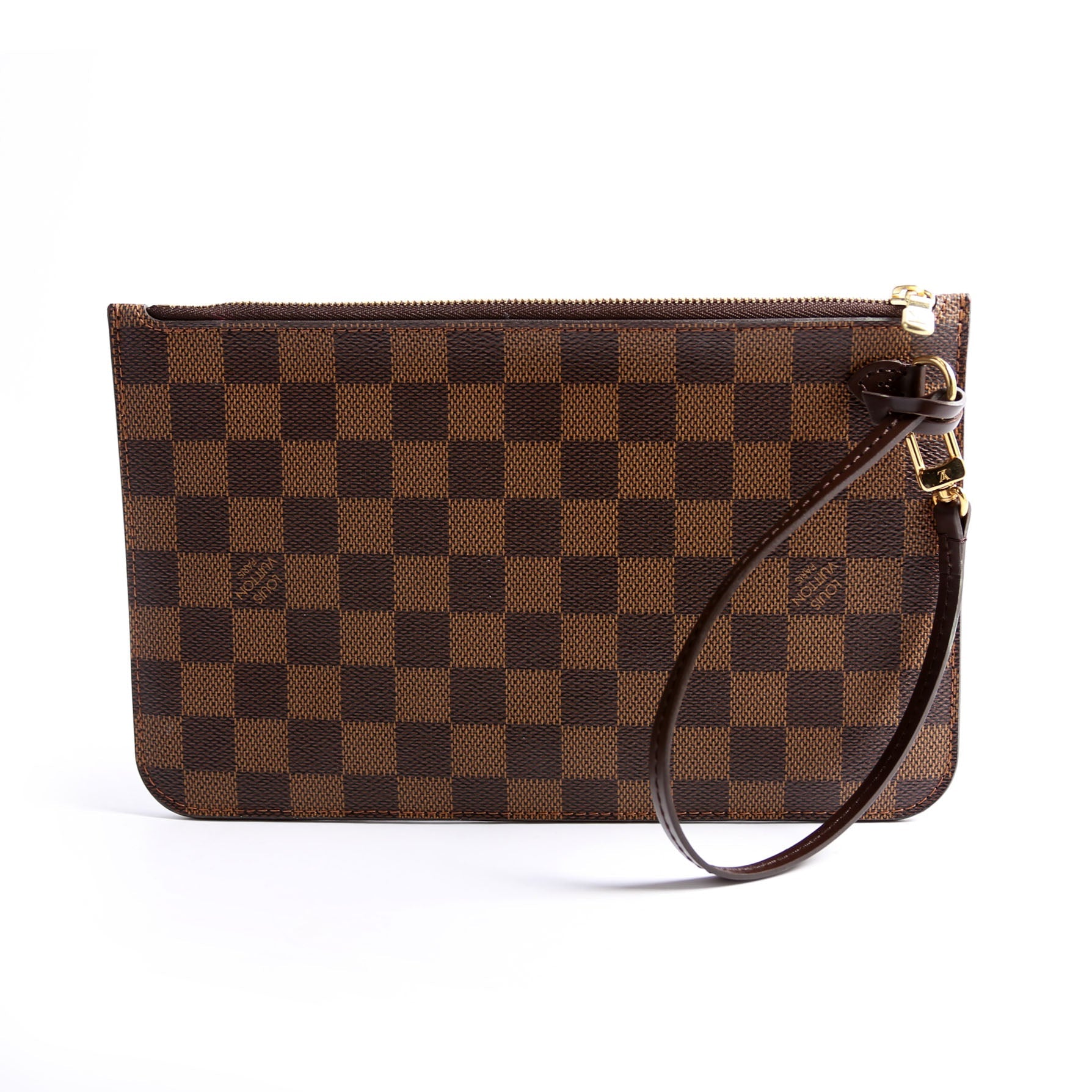 Pochette Only Damier Ebene Neverfull Red
