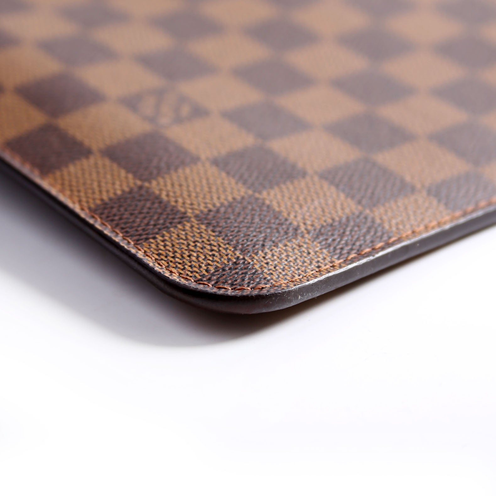 Pochette Only Damier Ebene Neverfull Red