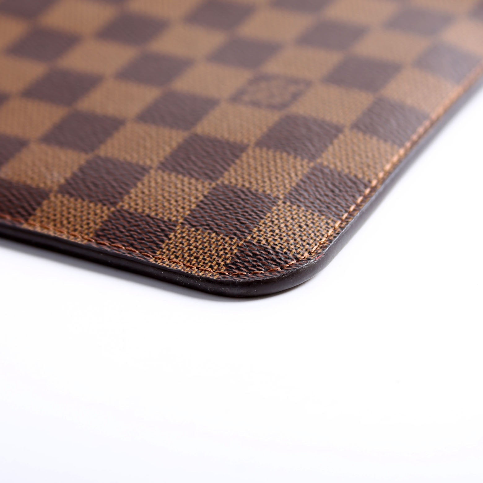 Pochette Only Damier Ebene Neverfull Red