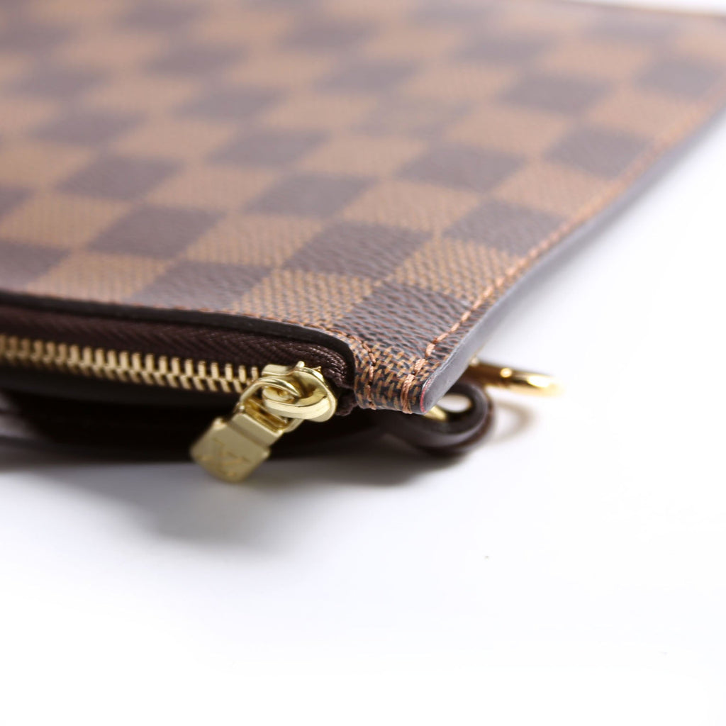 Pochette Only Damier Ebene Neverfull Red