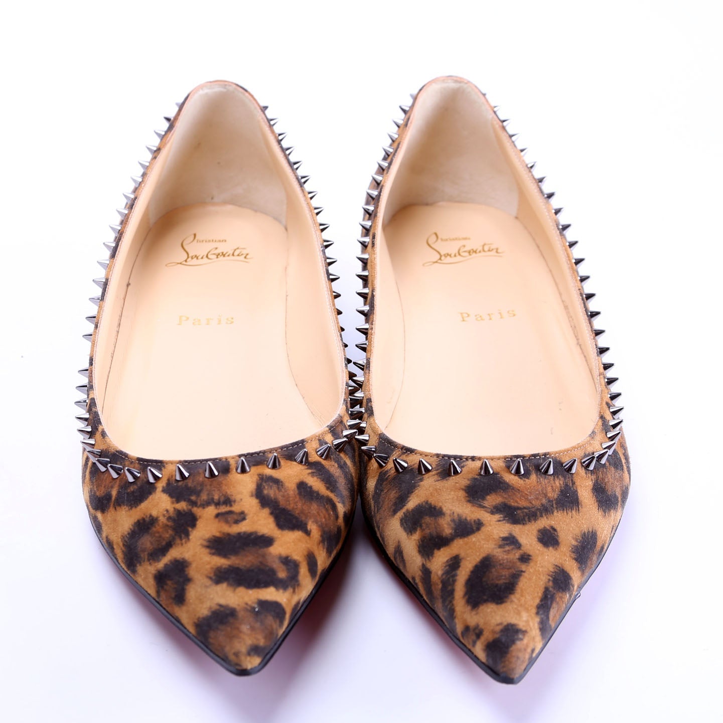 Anjalina Leopard Flats Size 40