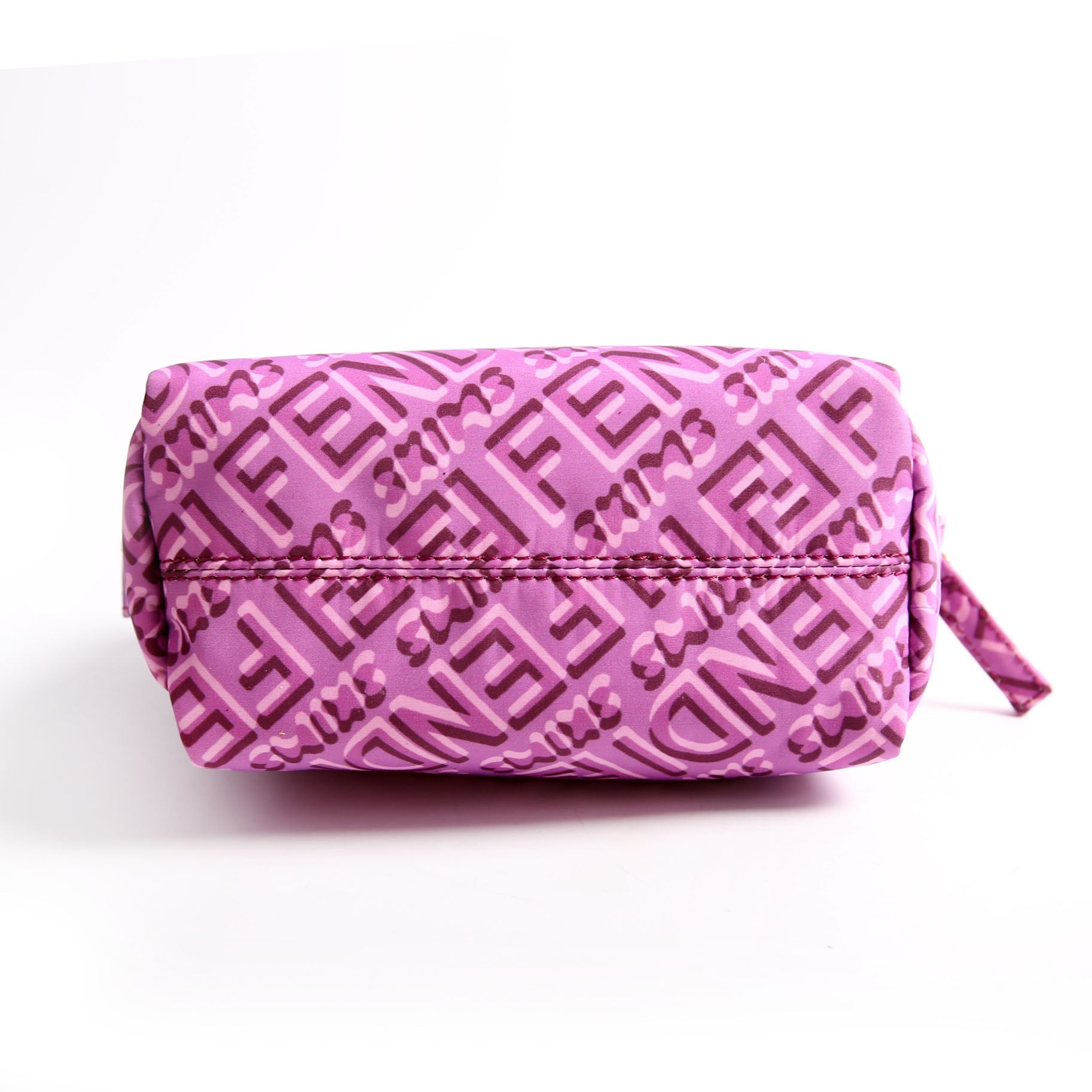 8N0172 X Skims Nylon Trapezoid Beauty Pouch Small Purple