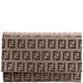 8M0011 Zucchino Compact Trifold Wallet Brown