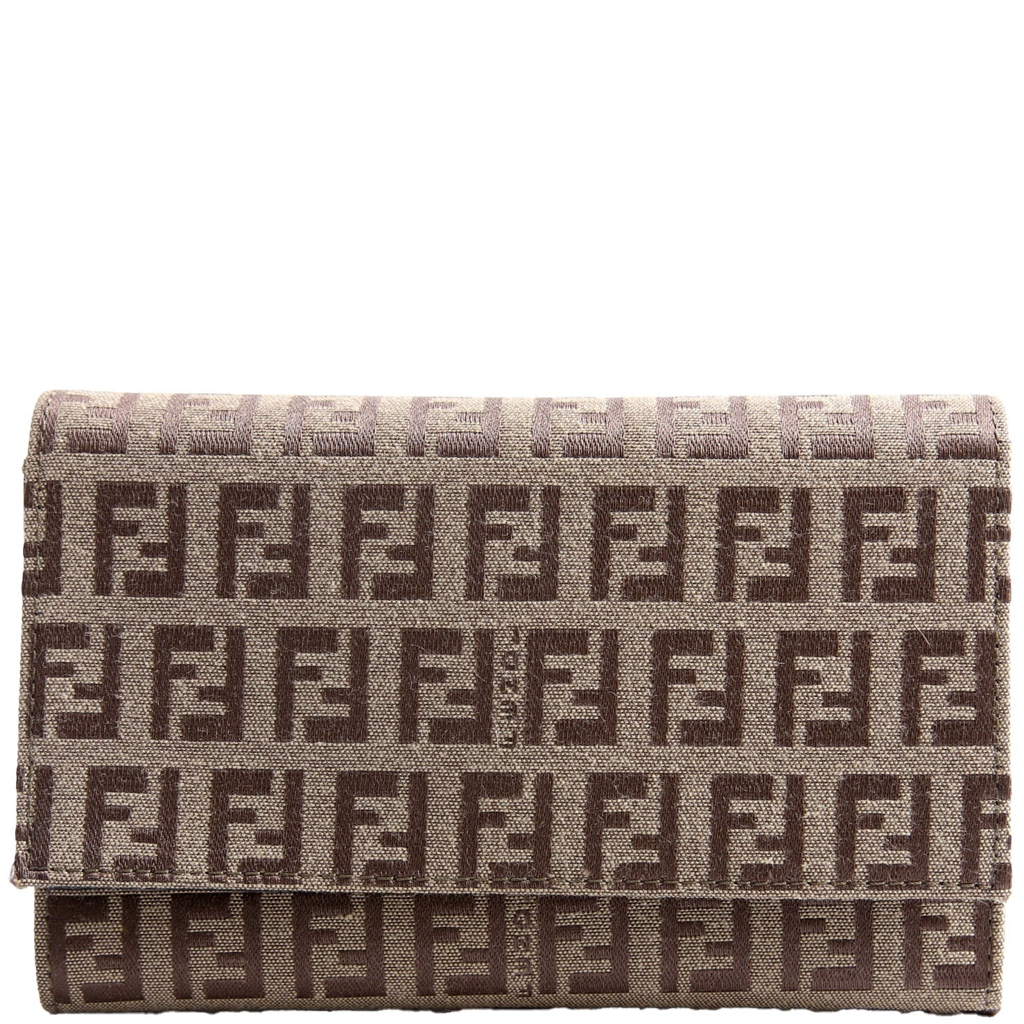8M0011 Zucchino Compact Trifold Wallet Brown