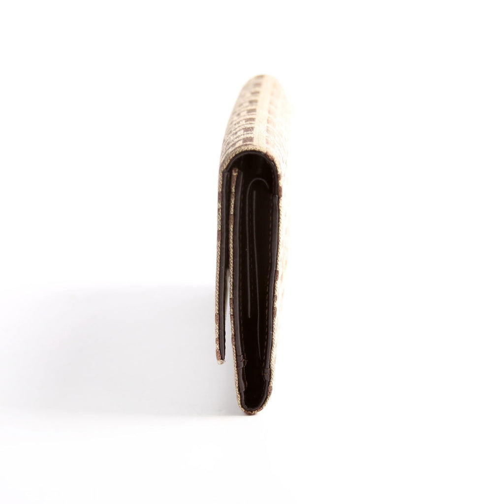 8M0011 Zucchino Compact Trifold Wallet Brown
