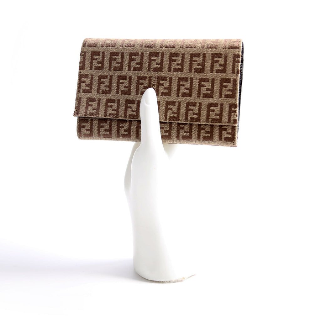 8M0011 Zucchino Compact Trifold Wallet Brown