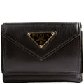 1MH021 Vitello Move Tri-Fold Wallet Black