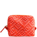 8N0179 X Skims Nylon Trapezoid Beauty Pouch Mini Red