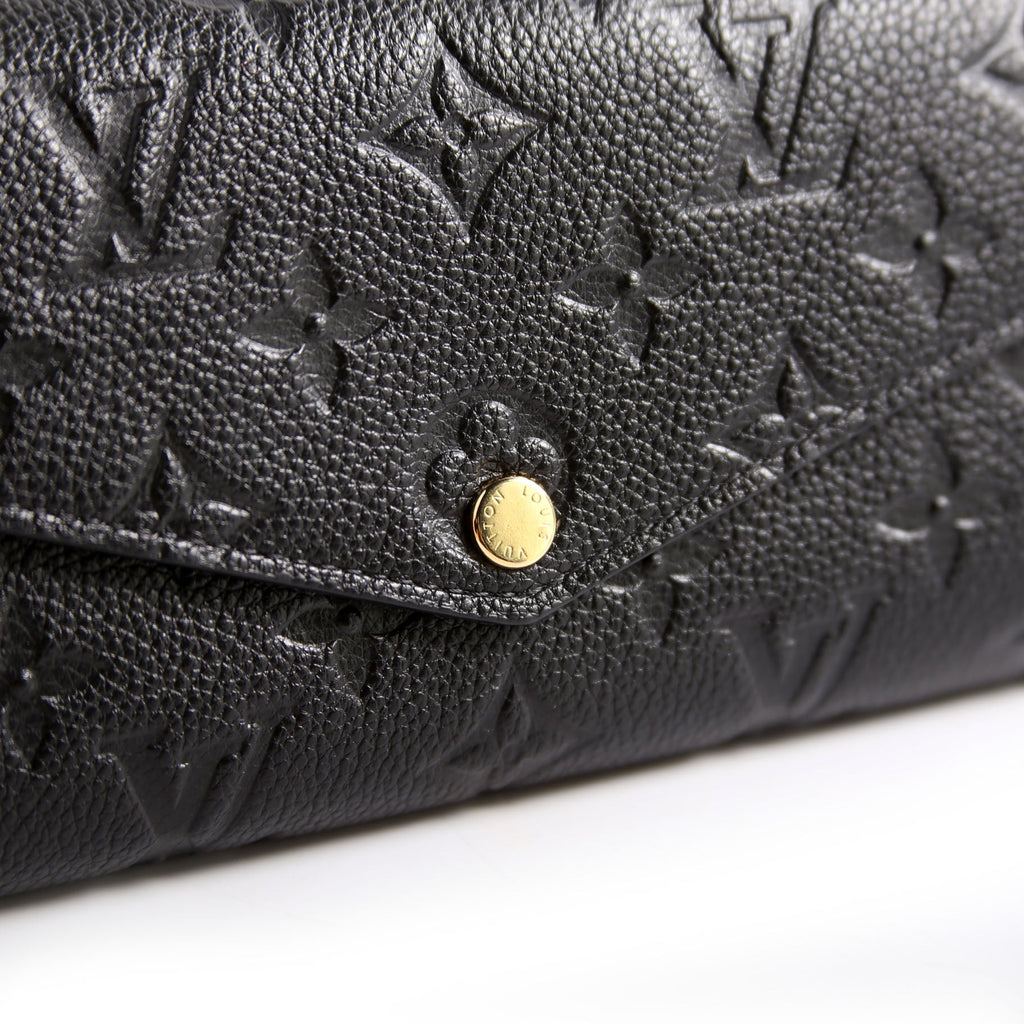 Sarah Wallet NM Empreinte Black