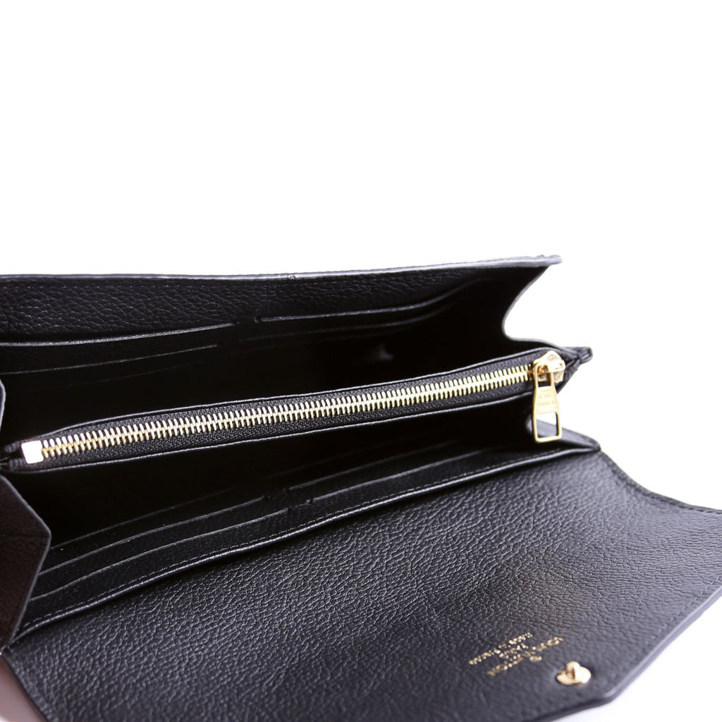 Sarah Wallet NM Empreinte Black