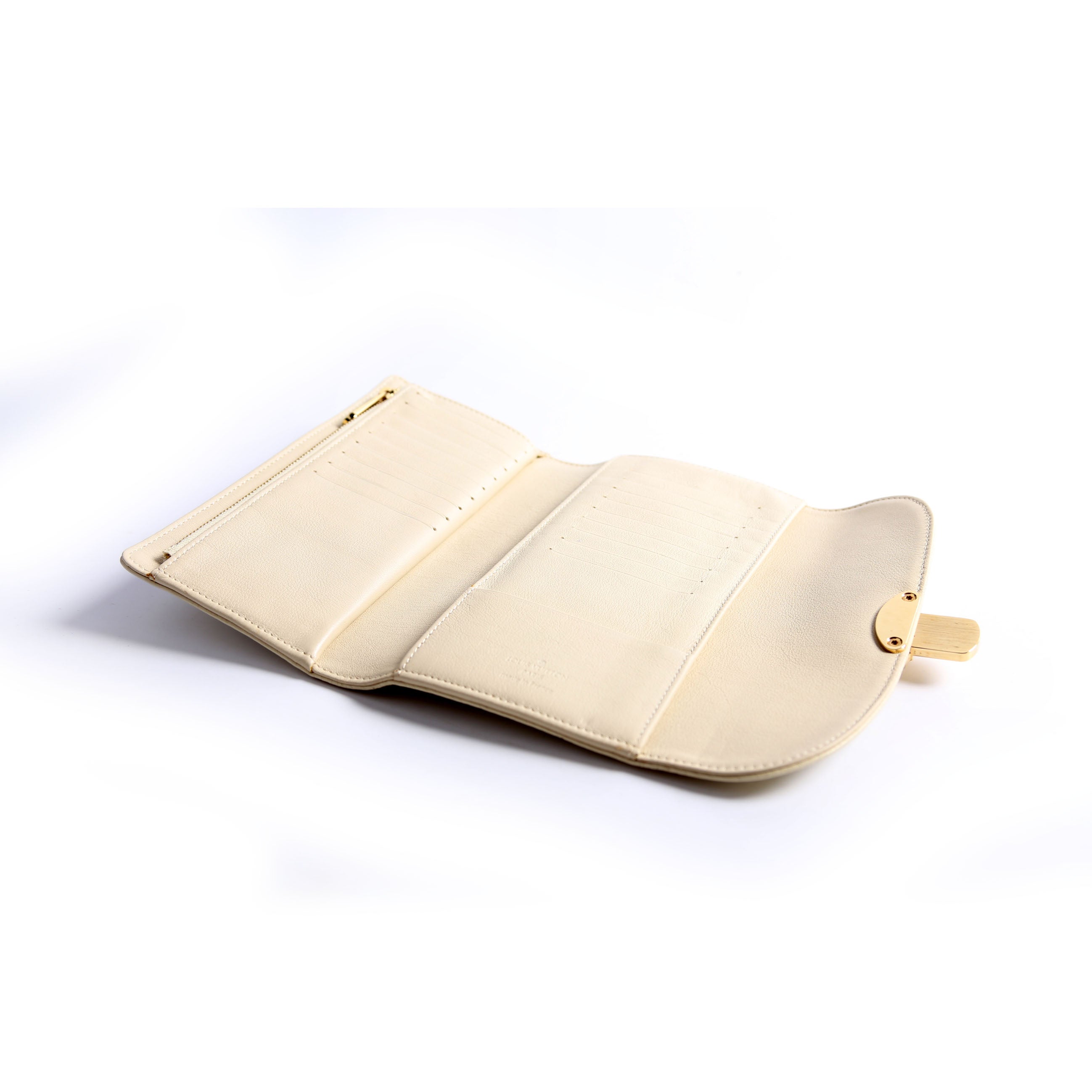 Amelia Wallet Mahina Cream