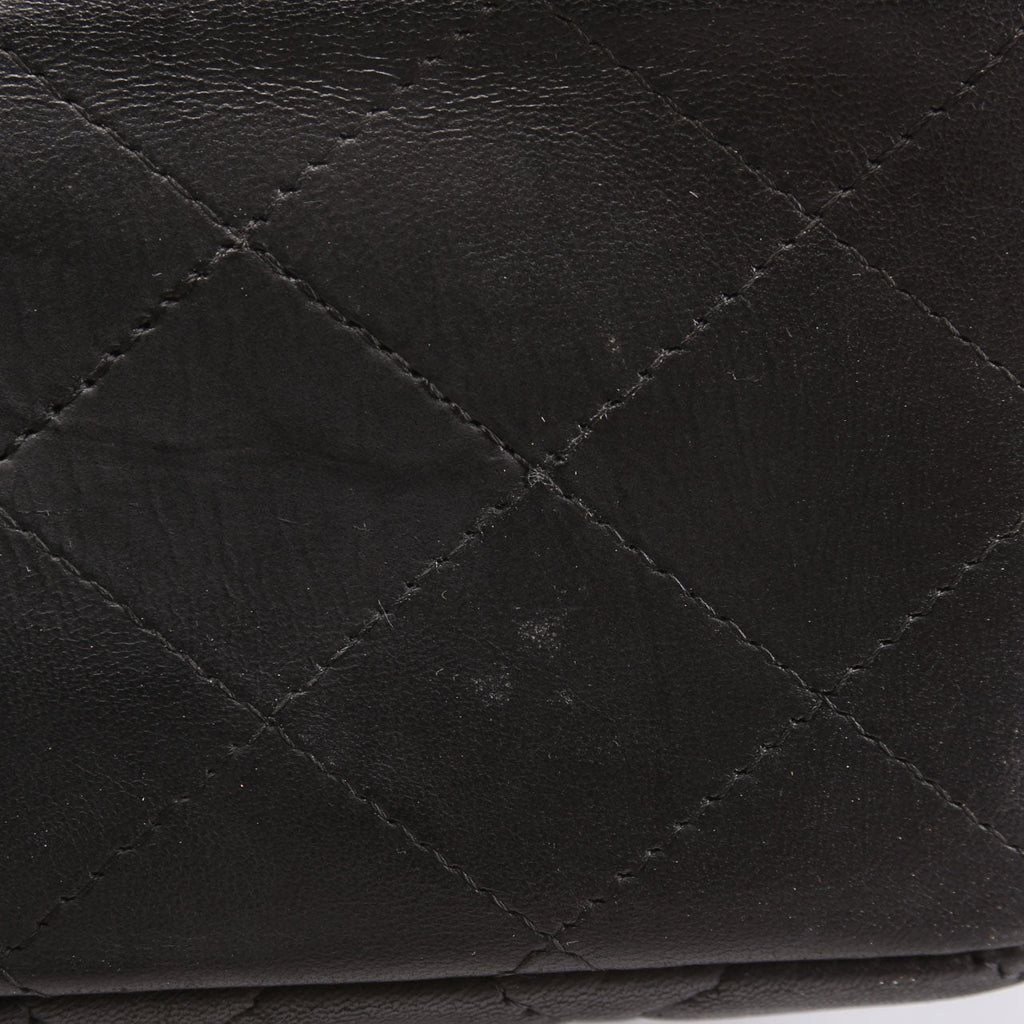 Classic Flap Jumbo Lambskin 10-13M Black