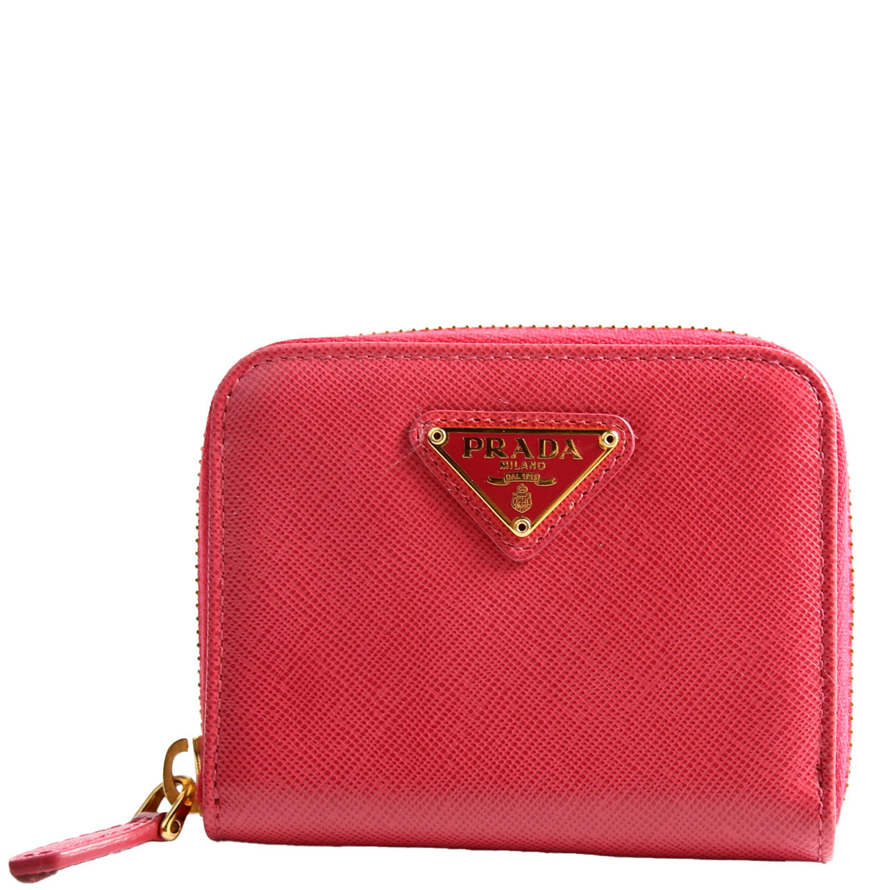 Saffiano Wallet Small 1M0268 Pink