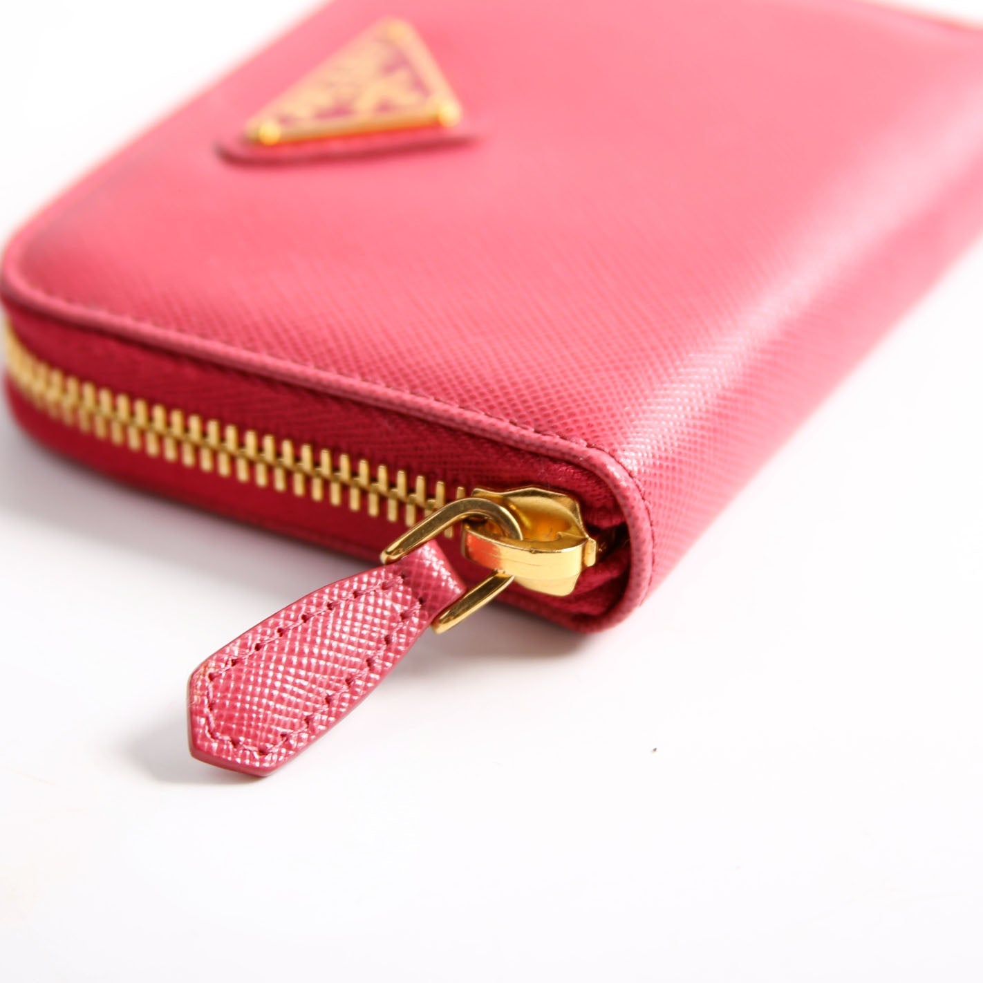 Saffiano Wallet Small 1M0268 Pink