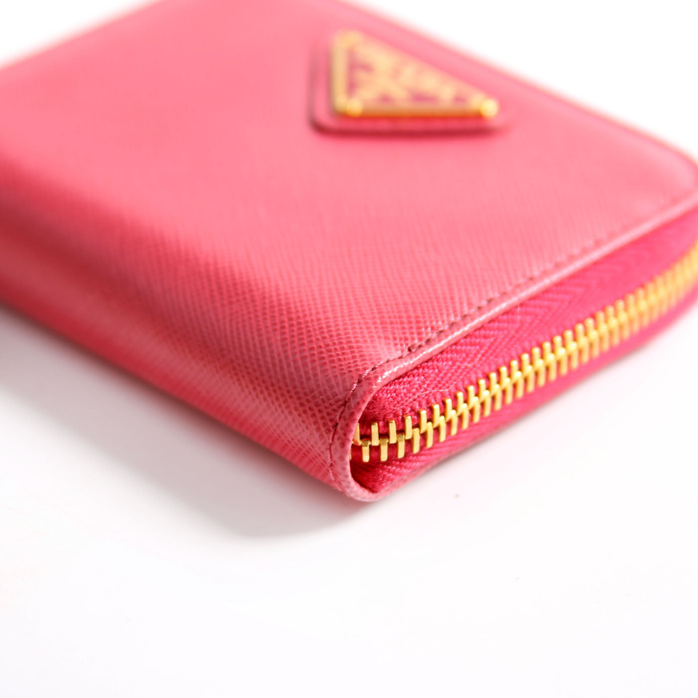 Saffiano Wallet Small 1M0268 Pink