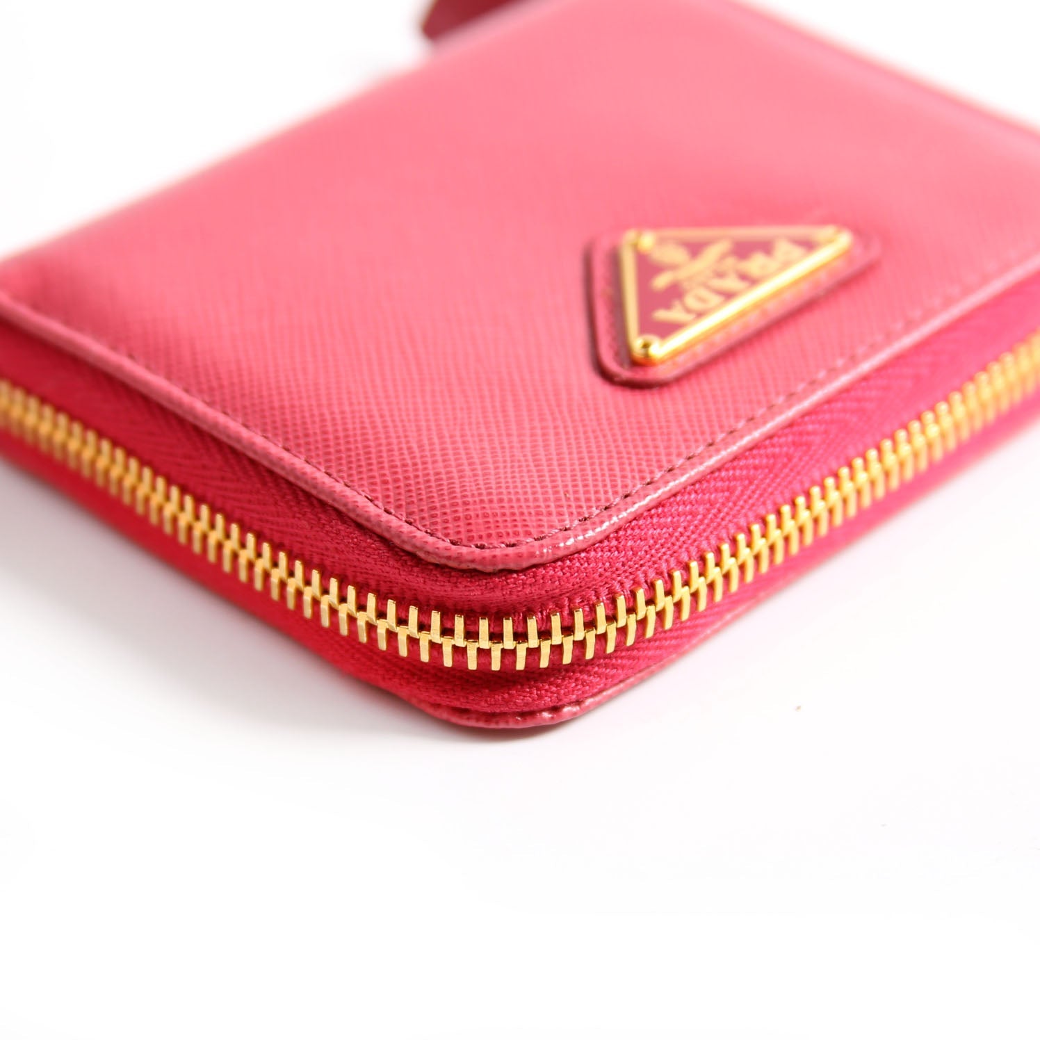 Saffiano Wallet Small 1M0268 Pink