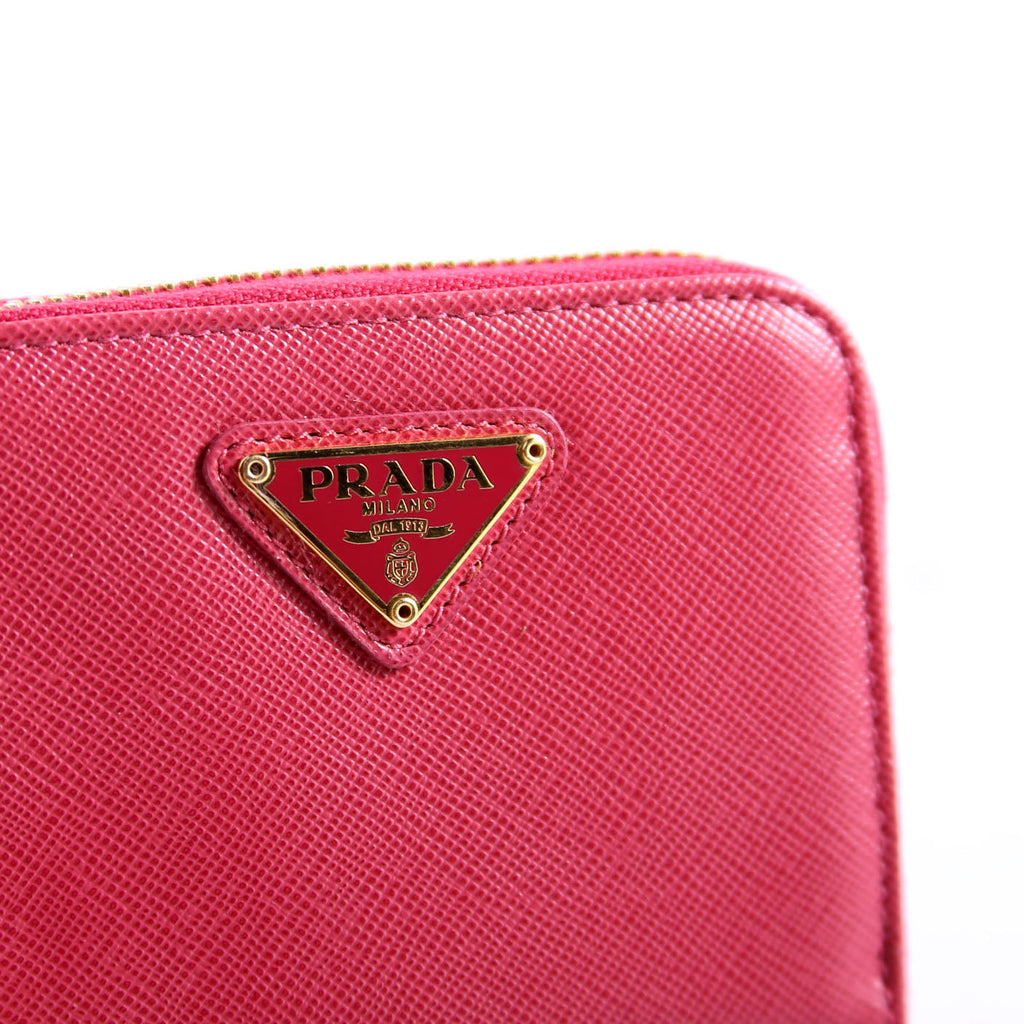 Saffiano Wallet Small 1M0268 Pink