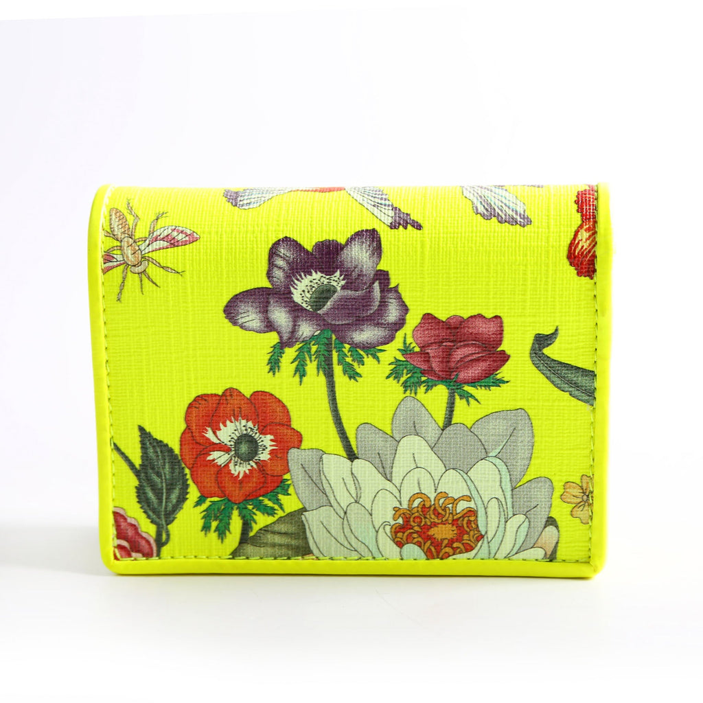 536353 Zumi Flora Card Case Wallet Yellow