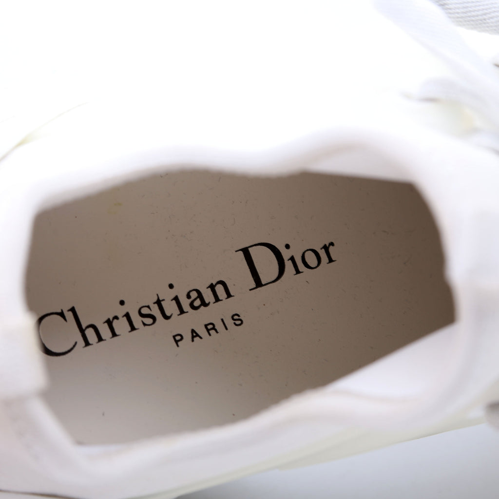 Dior D-Connect Sneakers Size 37.5 White