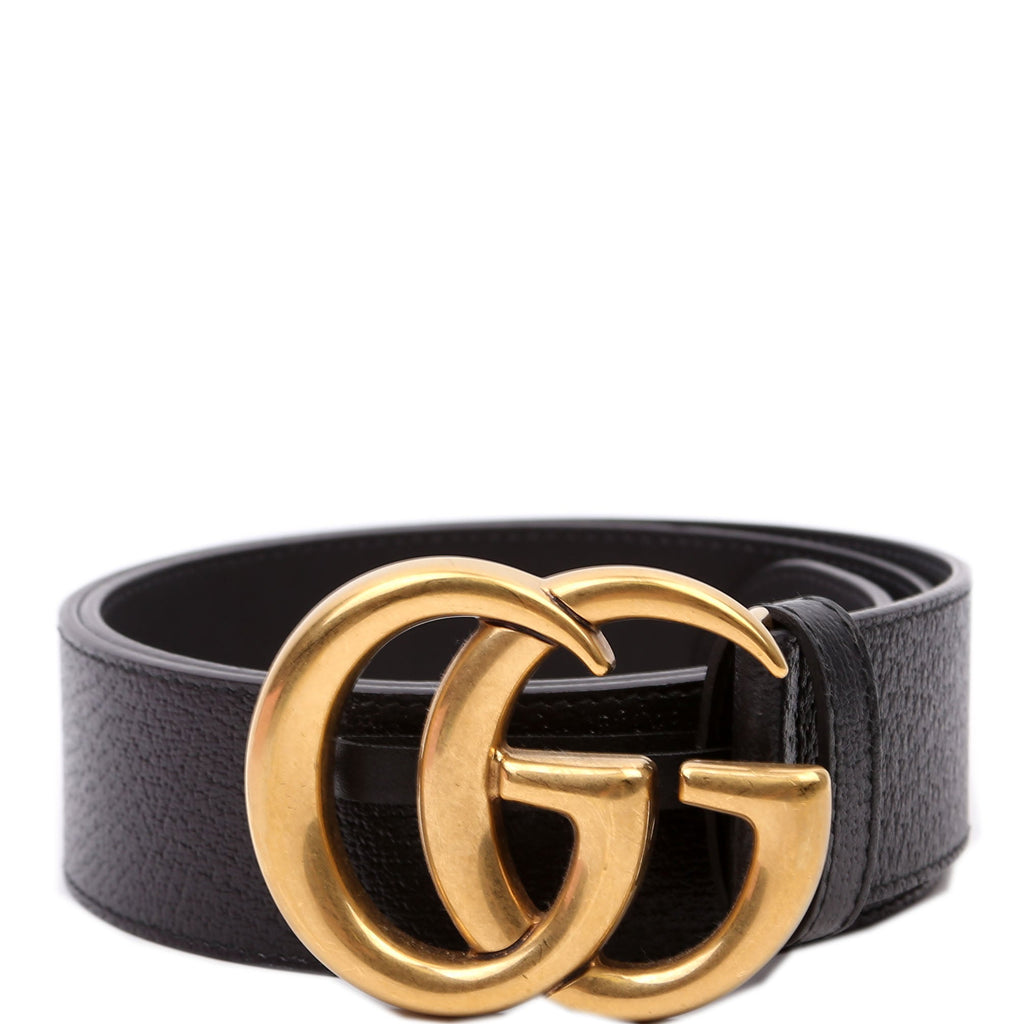 400593 Marmont GG Leather Belt Size 80/32