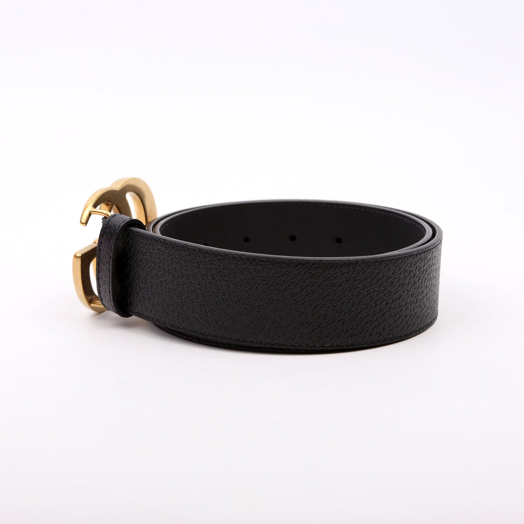 400593 Marmont GG Leather Belt Size 80/32