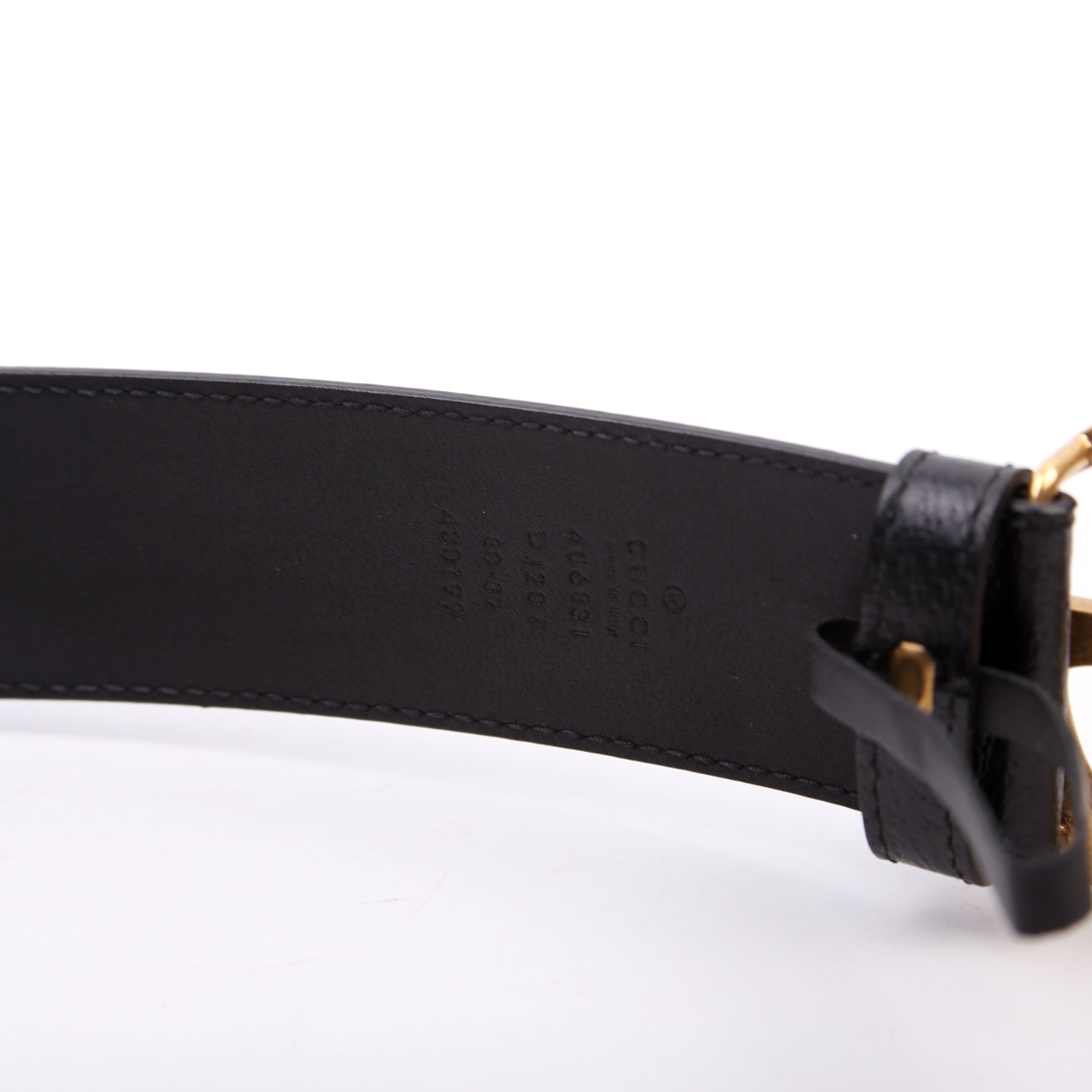 400593 Marmont GG Leather Belt Size 80/32