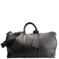 Keepall 50 Bandouliere Aerogram Leather Black