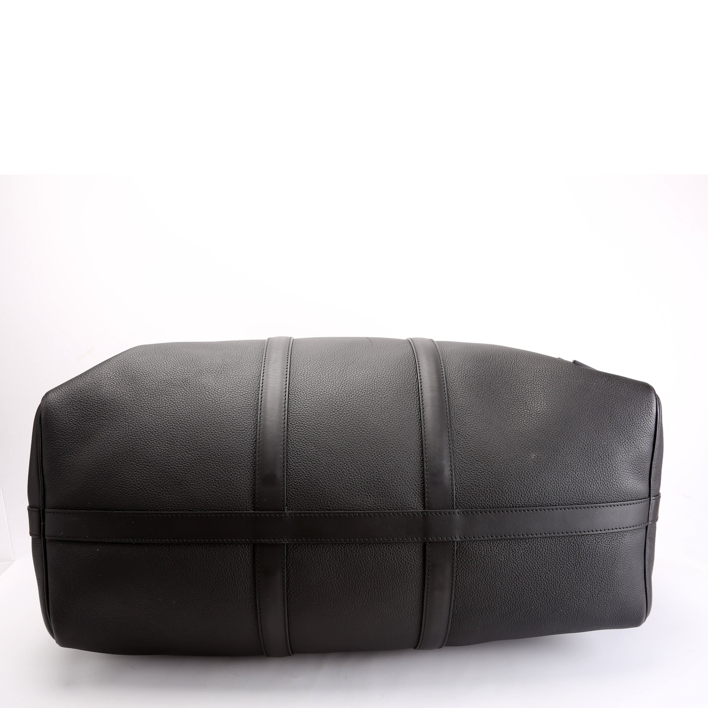Keepall 50 Bandouliere Aerogram Leather Black