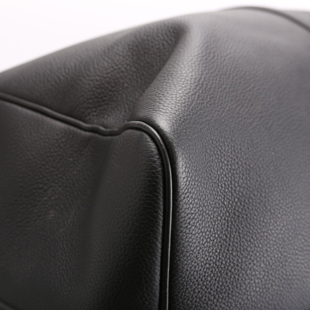 Keepall 50 Bandouliere Aerogram Leather Black
