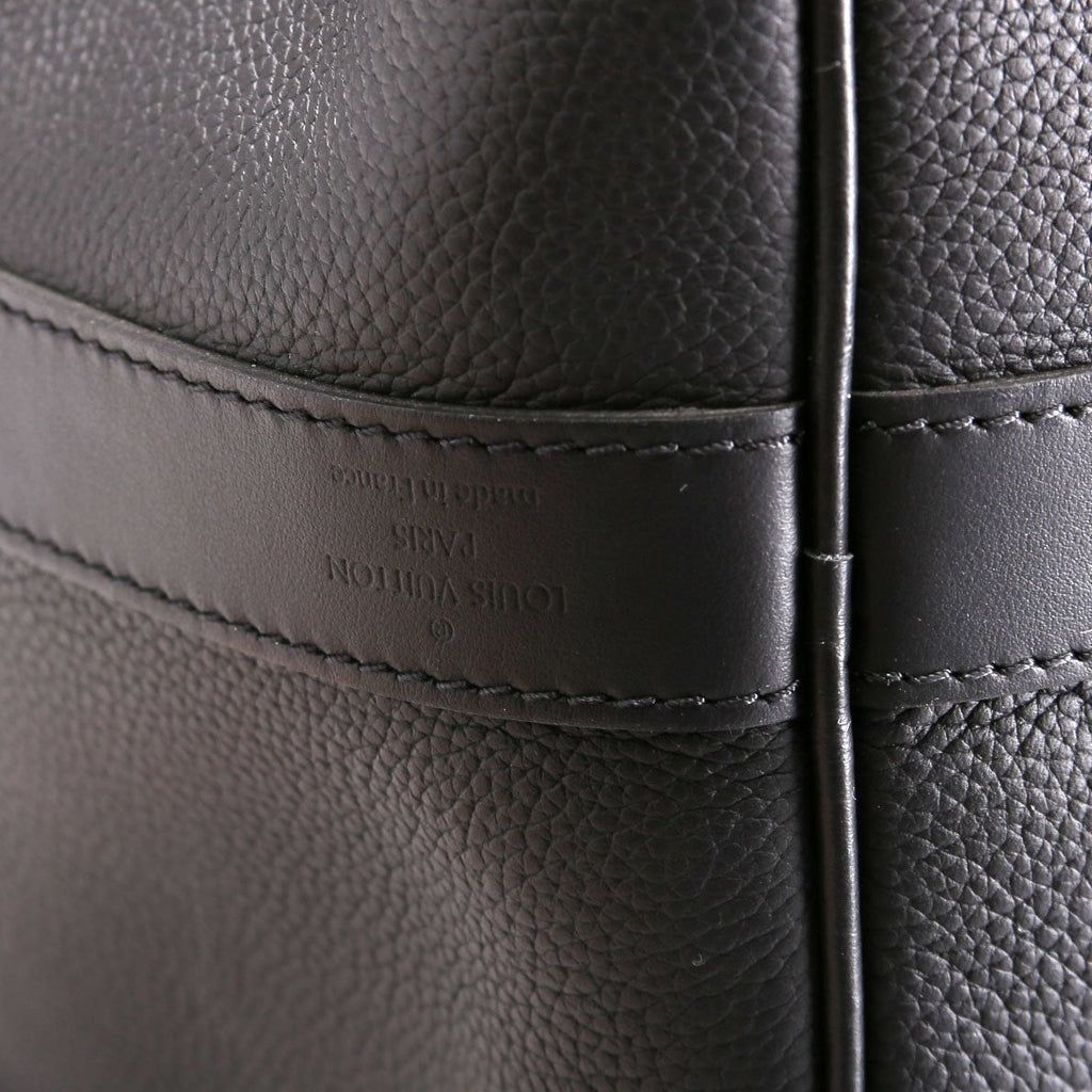 Keepall 50 Bandouliere Aerogram Leather Black