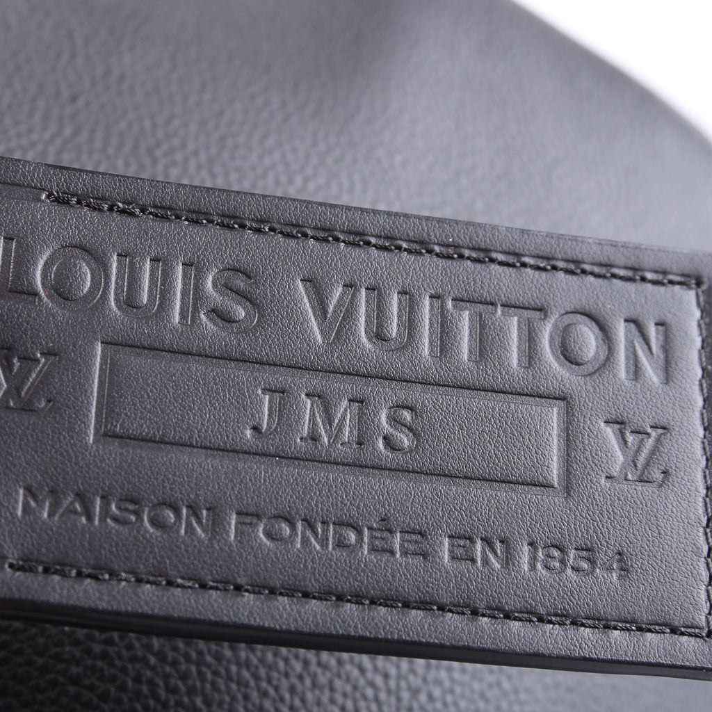 Keepall 50 Bandouliere Aerogram Leather Black