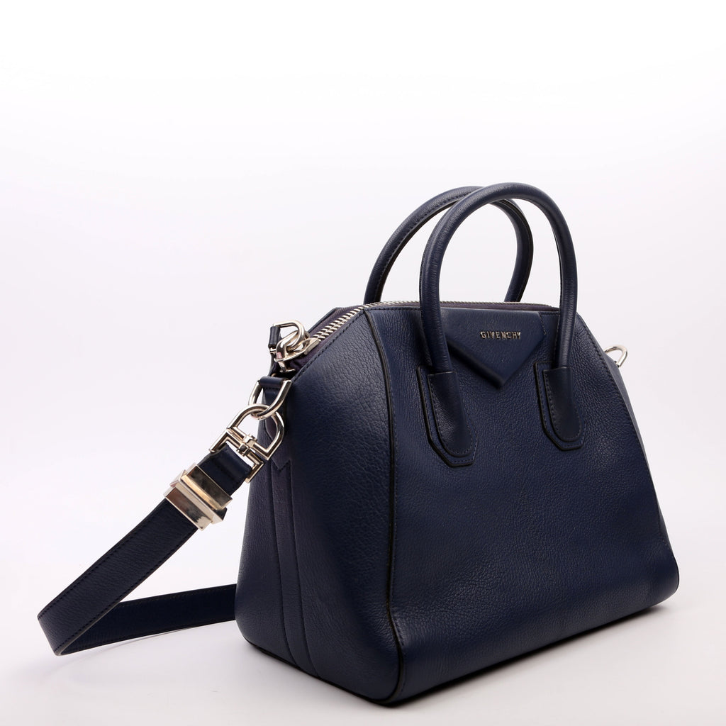 Antigona Satchel Small Blue