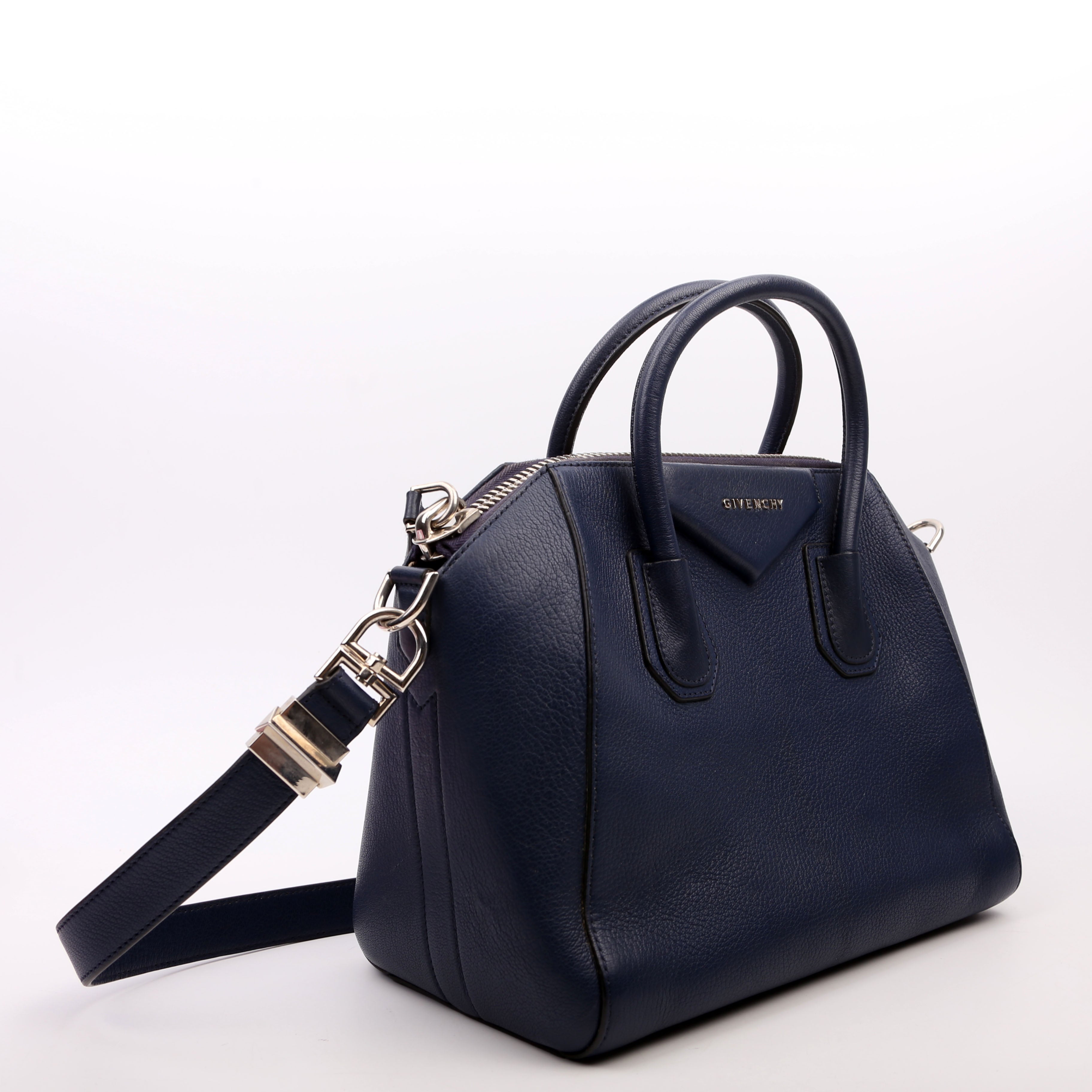 Antigona Satchel Small Blue