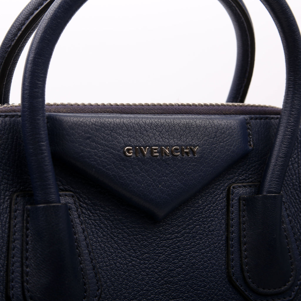 Antigona Satchel Small Blue