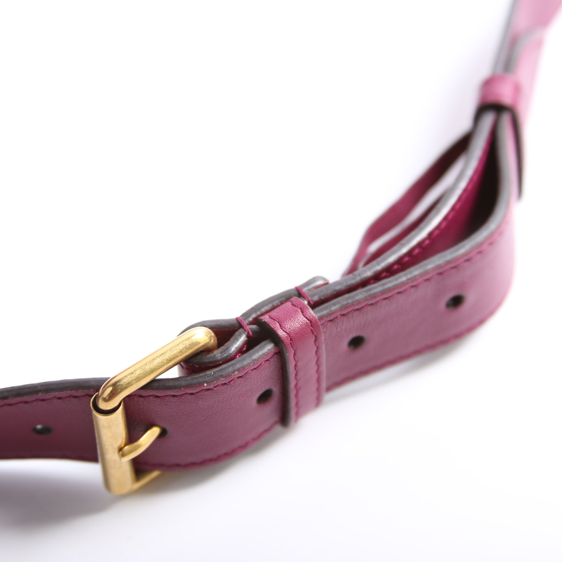 Gucci 476434 Marmont Velvet Belt Bag Purple