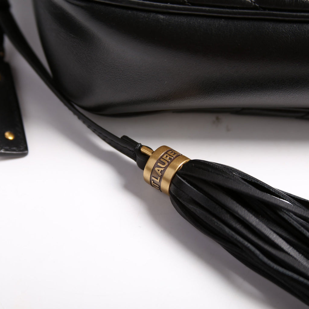 Lou Camera Bag Quilted 574494 Black/Gold